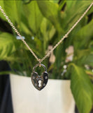 Repurposed Dior Pendant Necklace