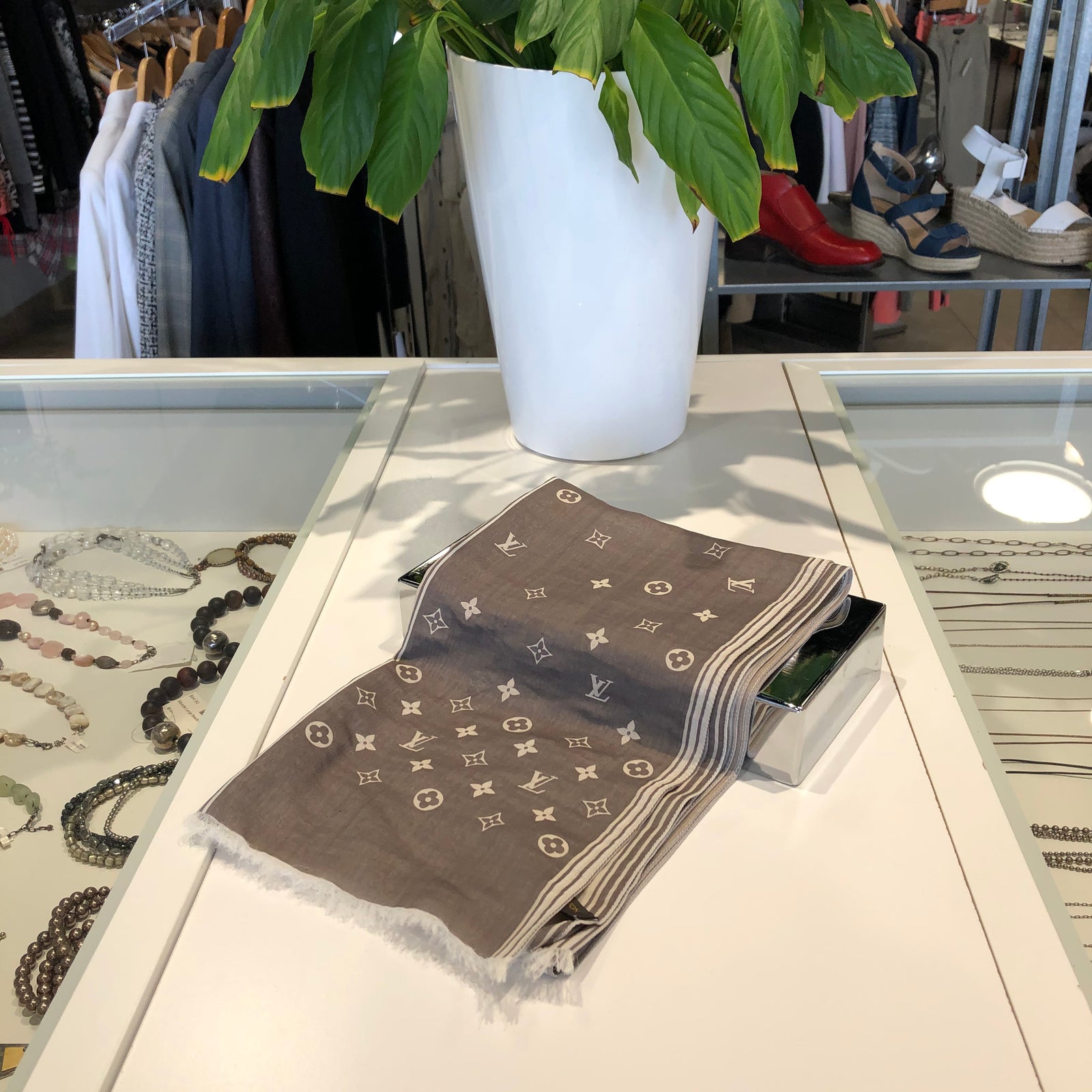Monogram Silk Scarf