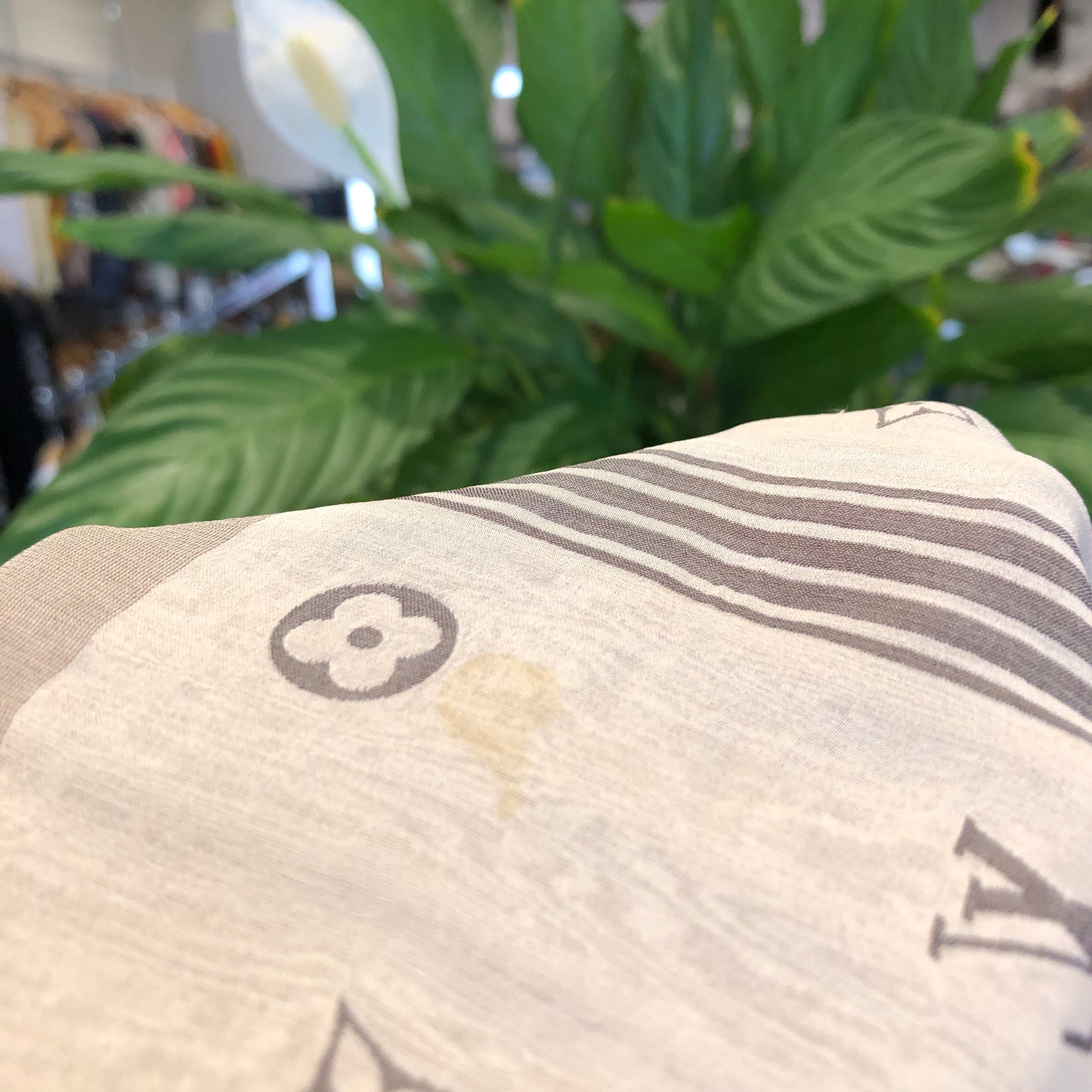 Monogram Silk Scarf