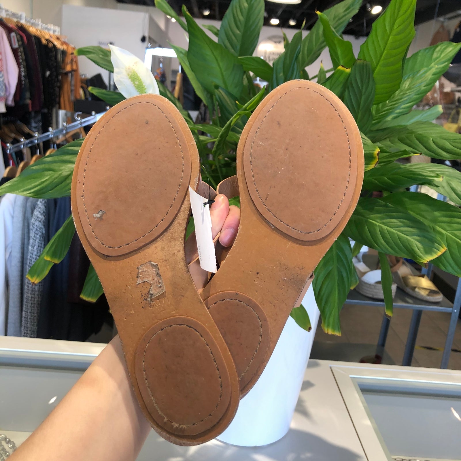 Beige Sandals