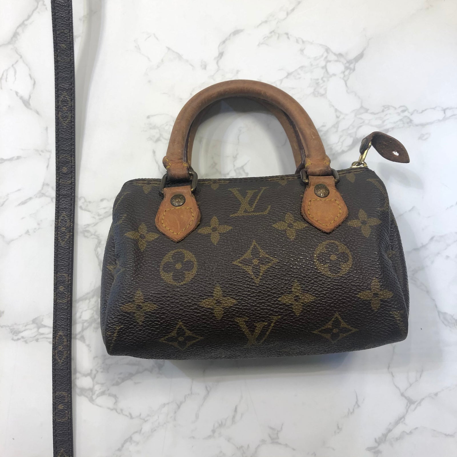 Monogram Mini Sac HL Speedy Bandouliere