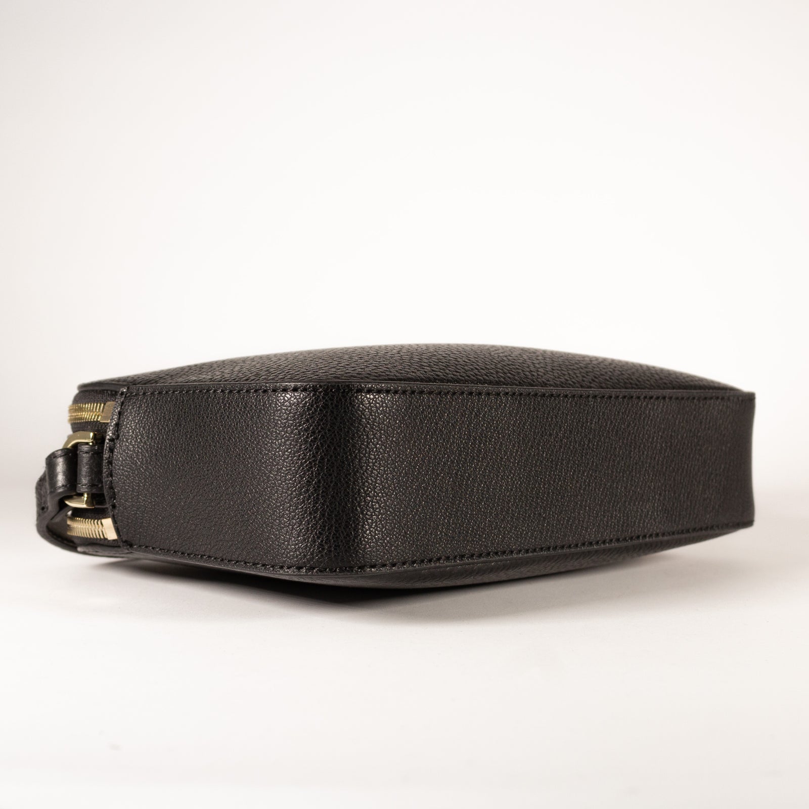 Pebbled Leather Crossbody