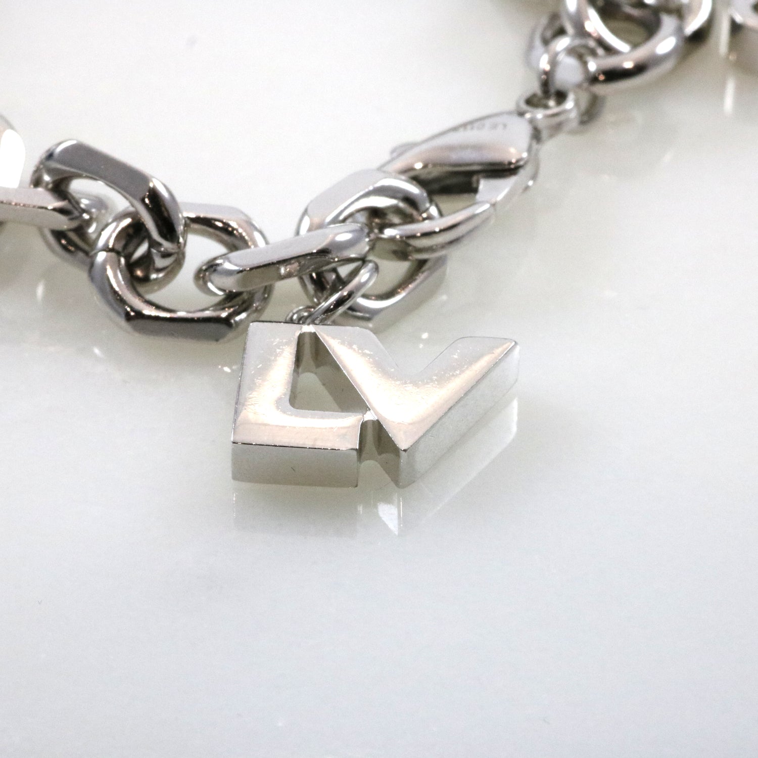 Louis Vuitton Two Tone Hide and Seek Monogram Charms Bracelet Louis Vuitton