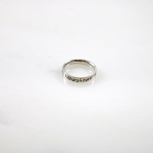 Silver Band Ring