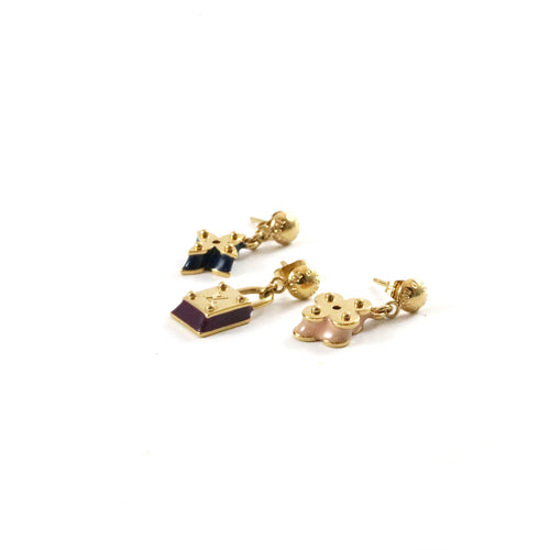 Monogram Drop Earrings