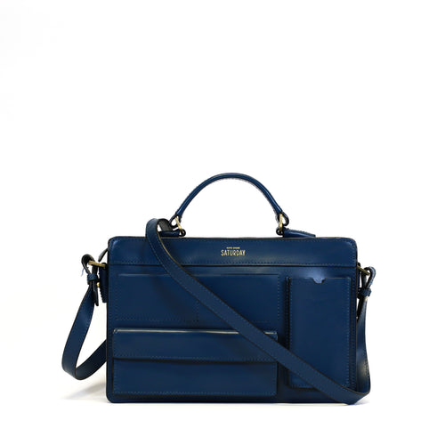 Navy Satchel