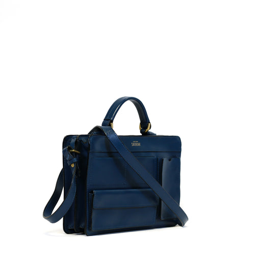 Navy Satchel