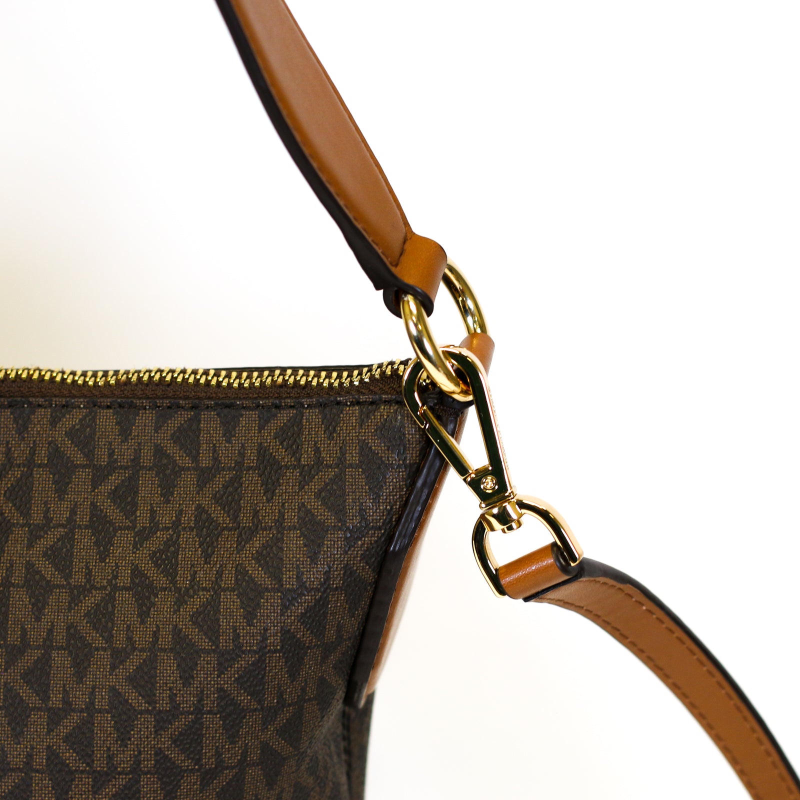 Brown Bucket Satchel