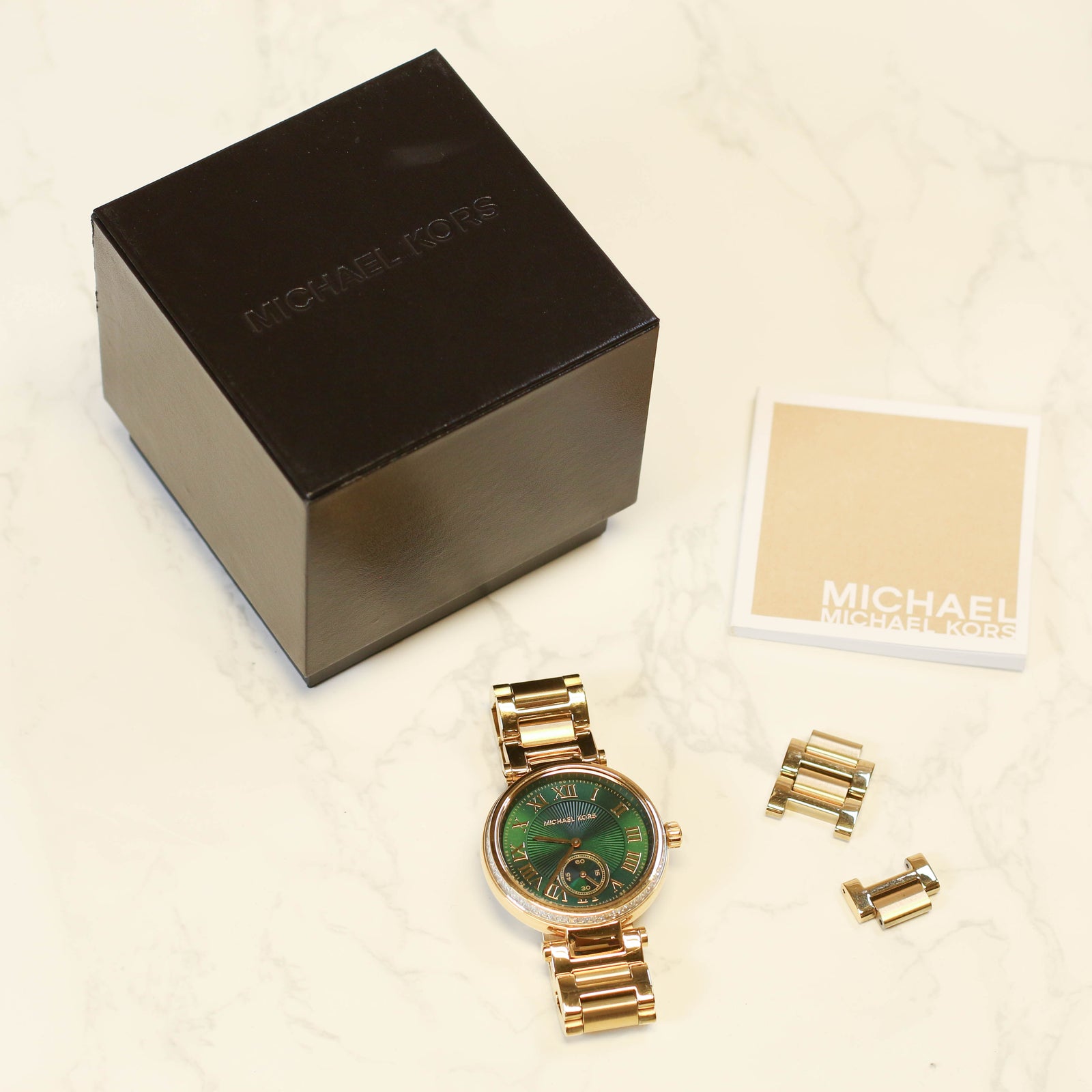 Green and Gold Watch