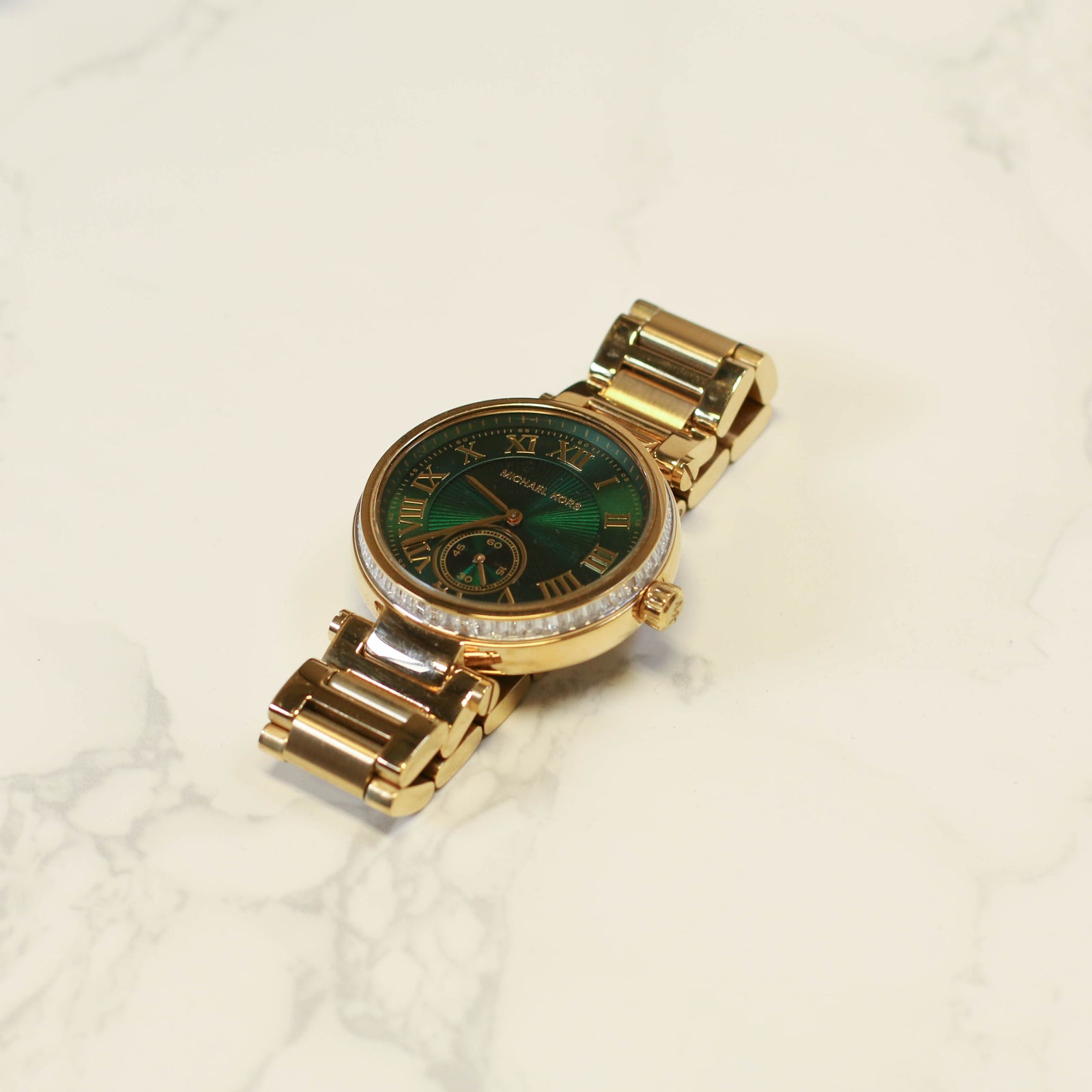 Green and Gold Watch