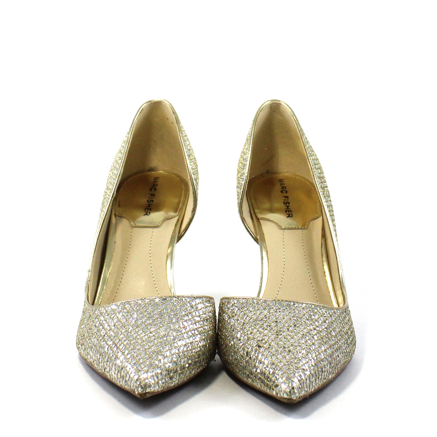 Gold Sparkle Pumps