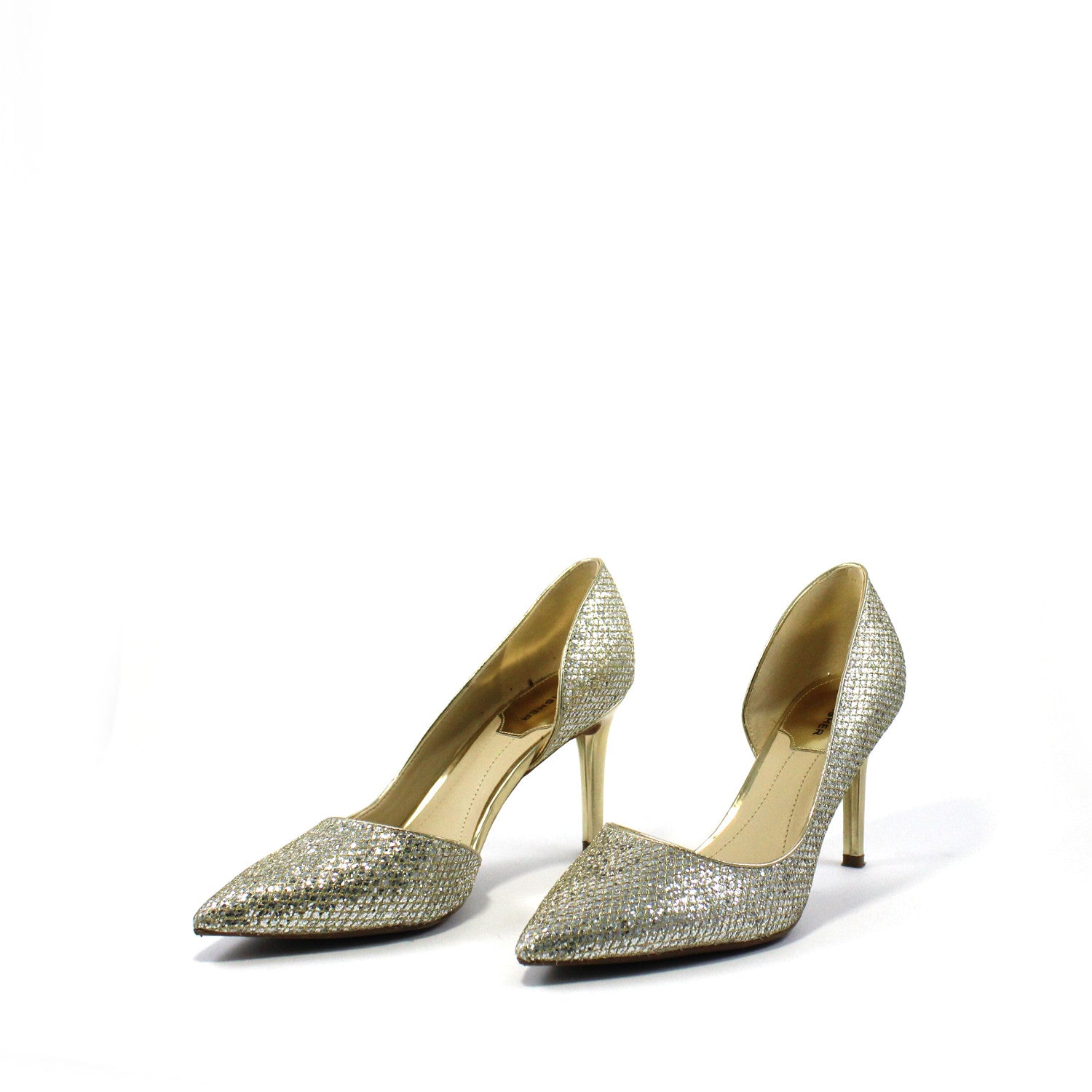 Gold Sparkle Pumps