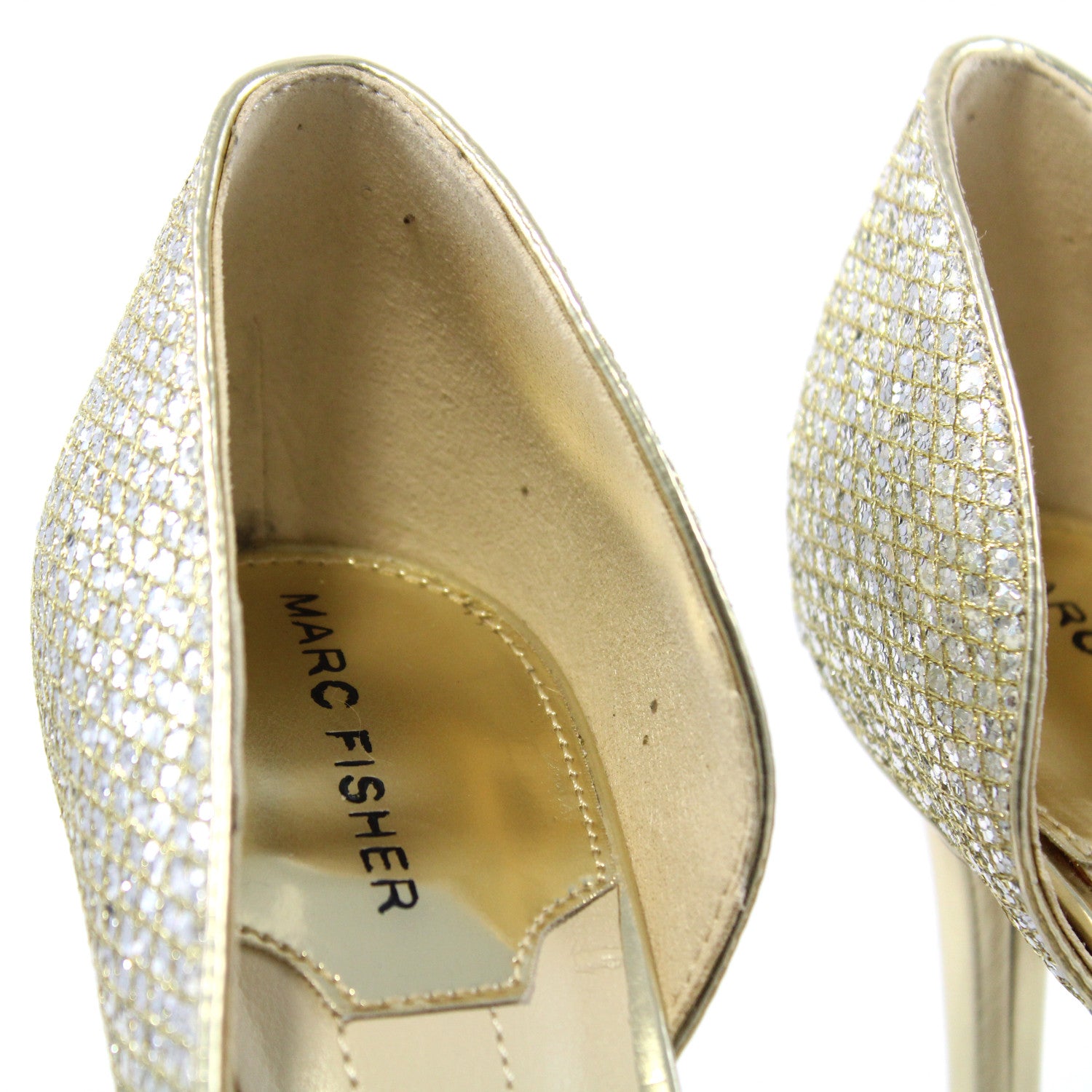 Gold Sparkle Pumps