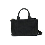 Denim Small Canapa Logo Tote