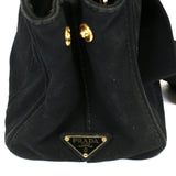 Denim Small Canapa Logo Tote