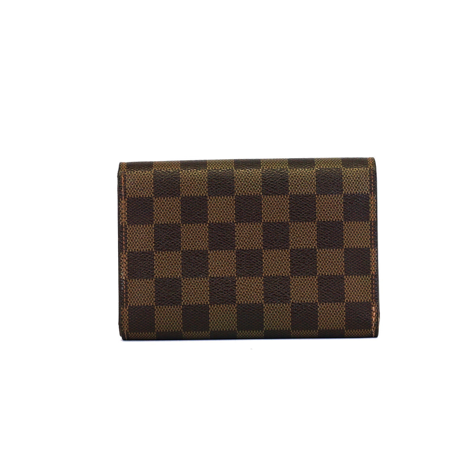 Louis Vuitton Brown Tresor Porte Etui Papiers Damier Wallet