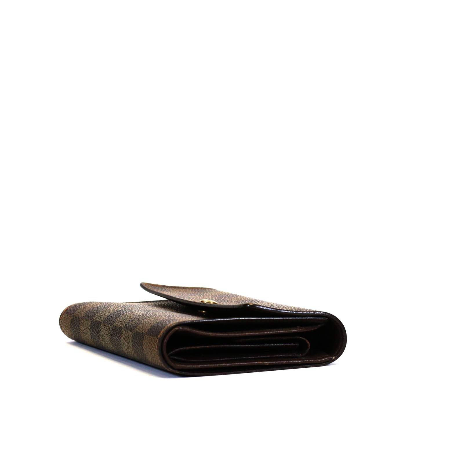Damier Ebene Porte Tresor Etui Papier Wallet