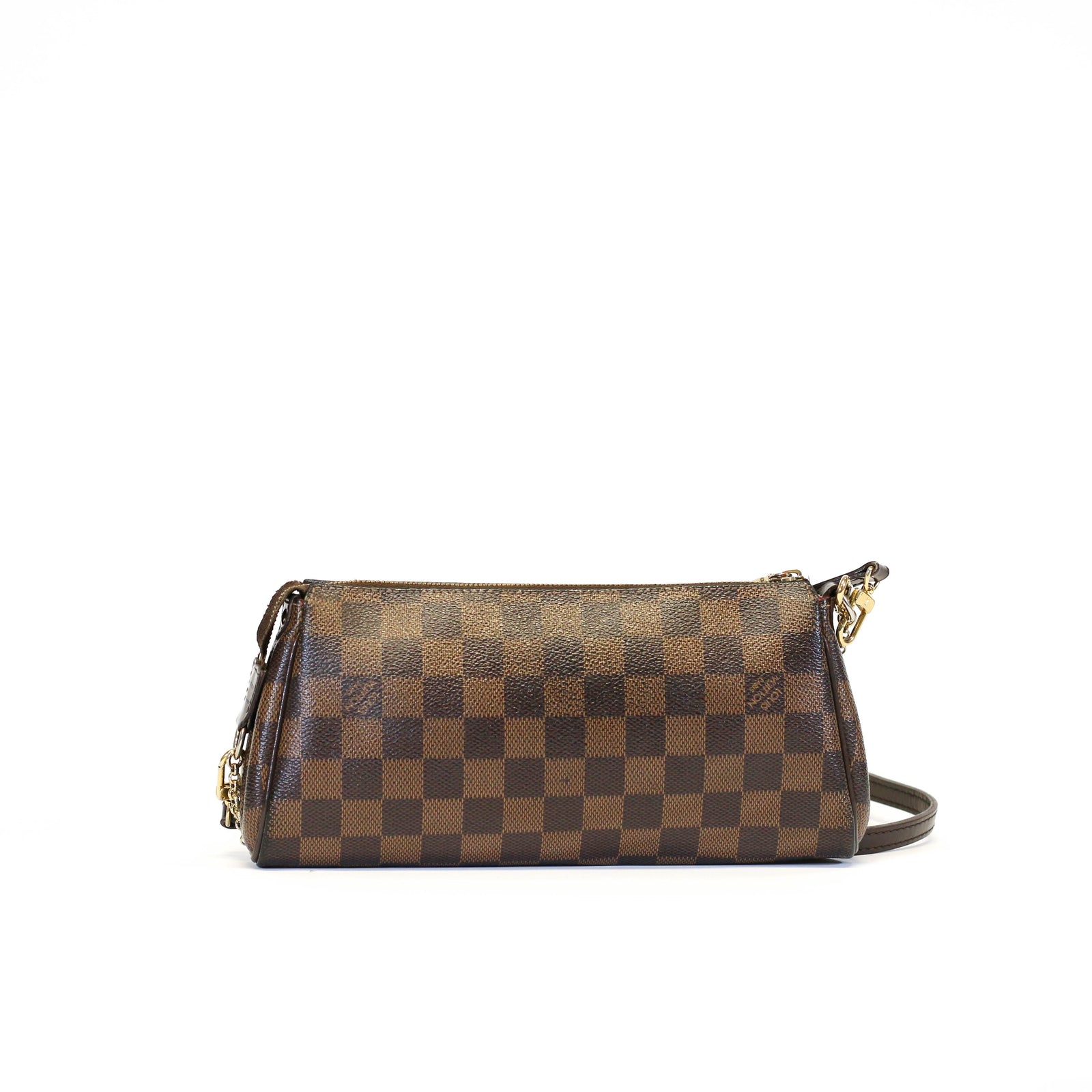 Louis Vuitton Damier Ebene Eva Handle Bag