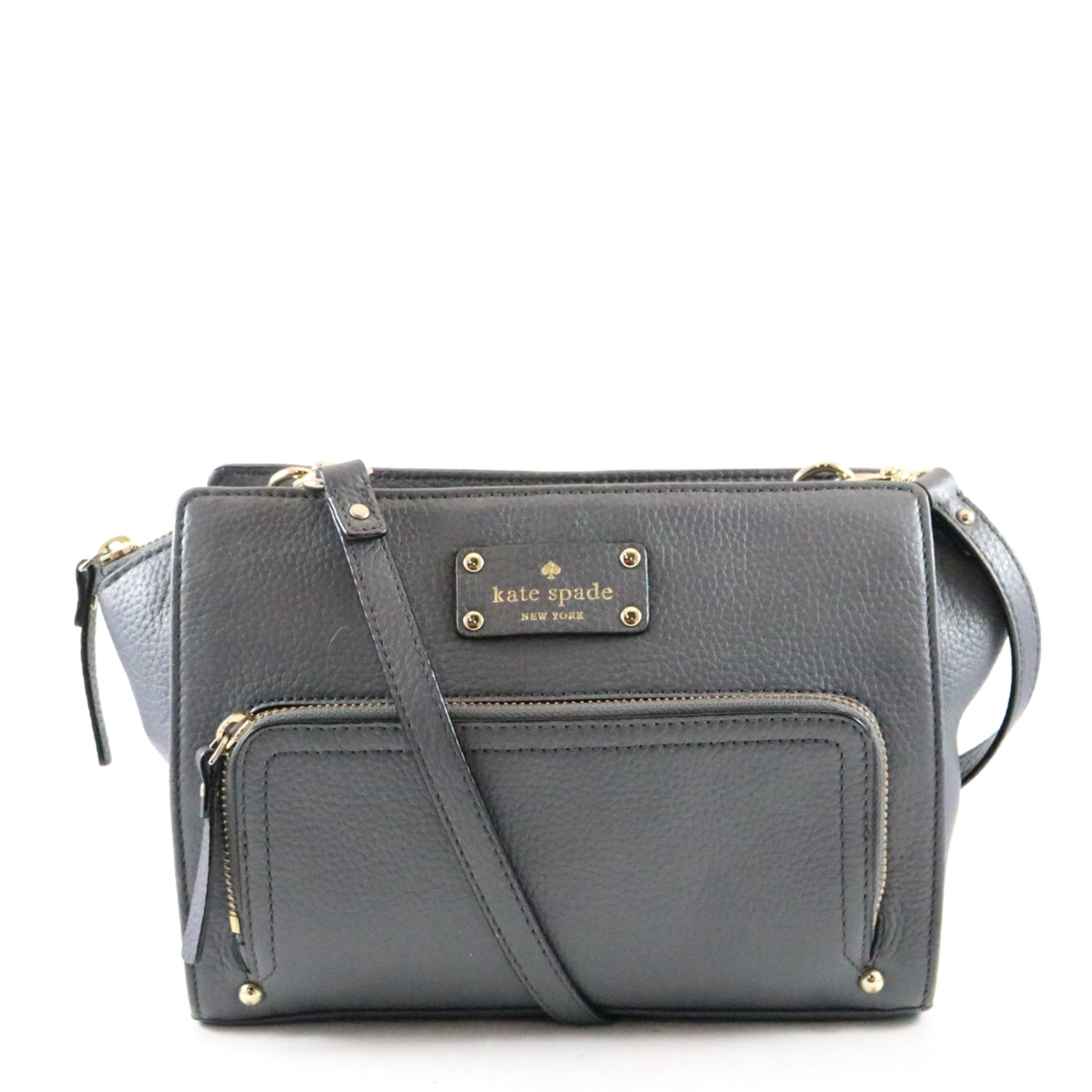 Grey Crossbody Satchel