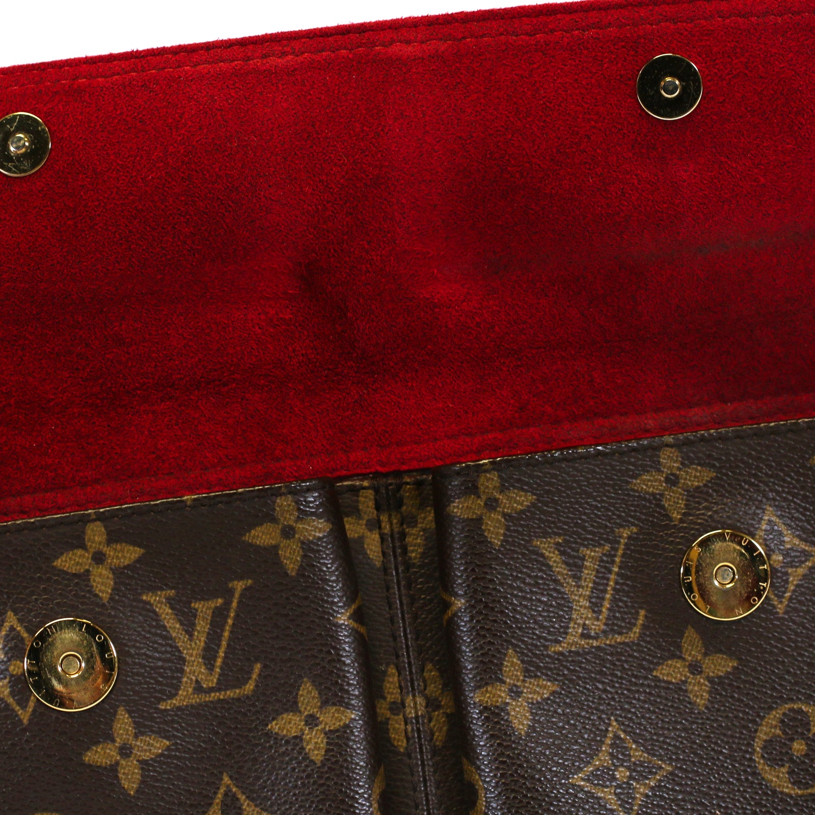 Louis Vuitton Viva Cite Pm Crossbody Purse Lv Shoulder Bag Brown Zip  Handbag Red