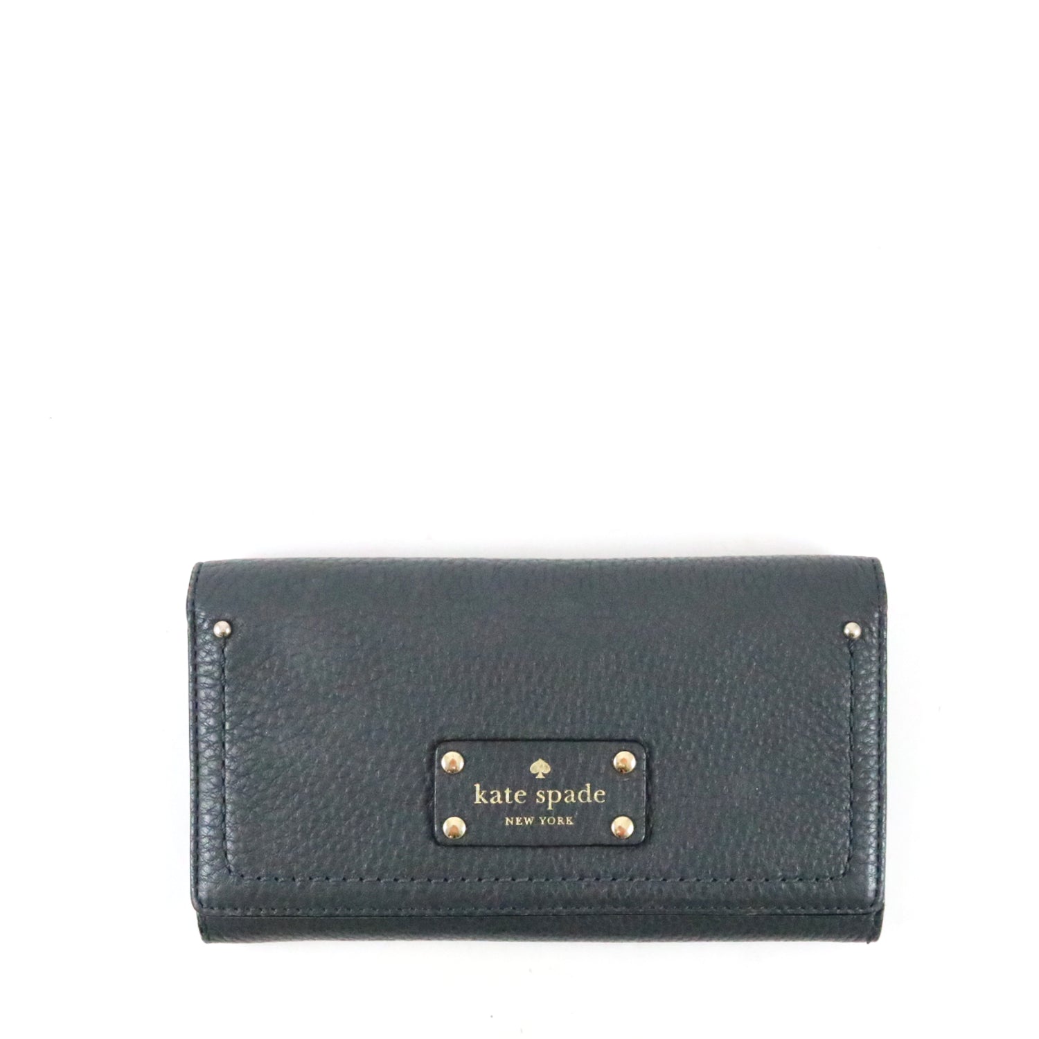 Dark Grey Tri-Fold Wallet