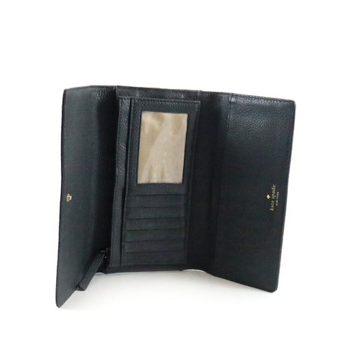 Dark Grey Tri-Fold Wallet