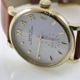 Tan Leather Strap Watch