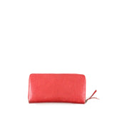 Agneau Classic Continental Zip Around Wallet