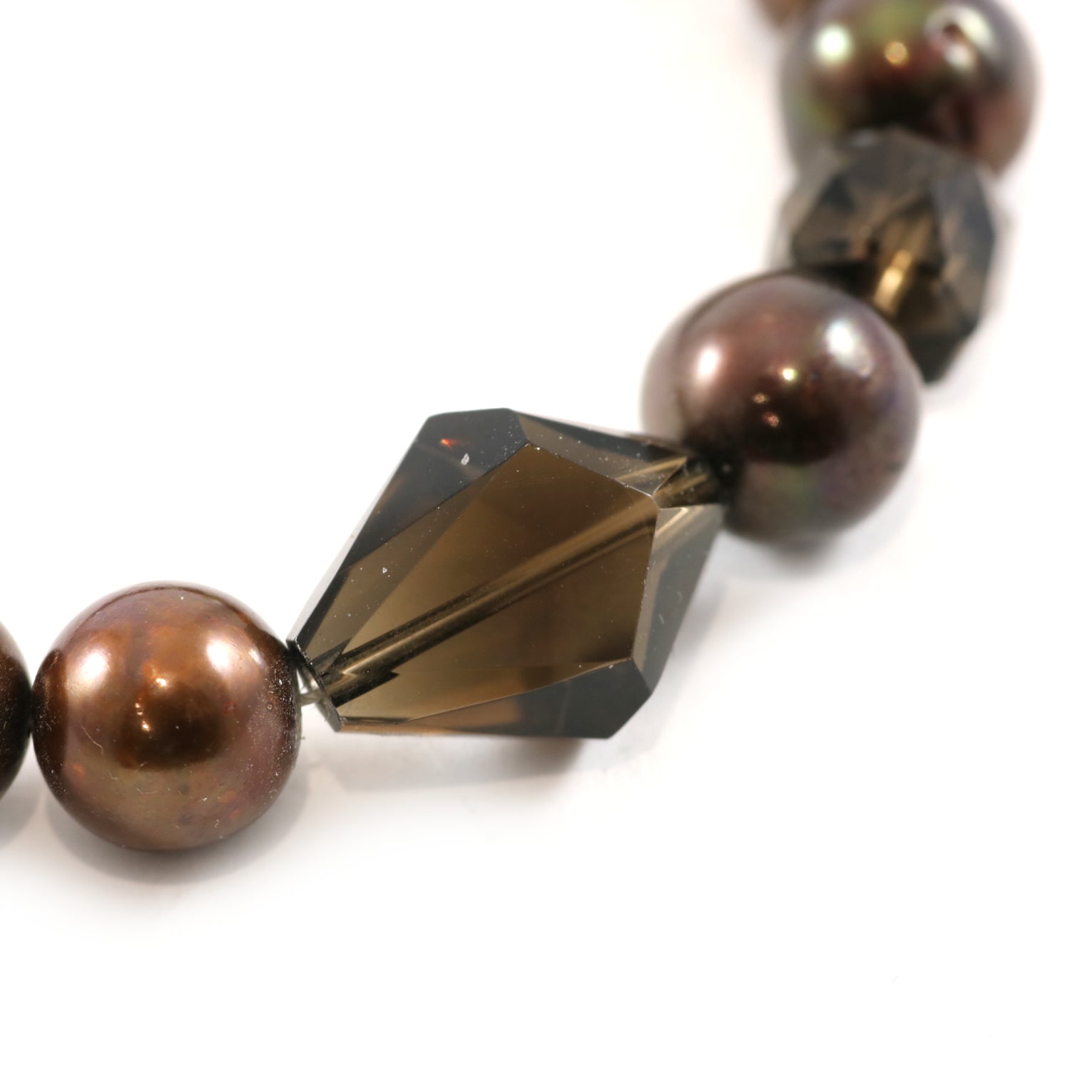 Copper Pearl Necklace