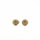10mm Gold Stud Earrings