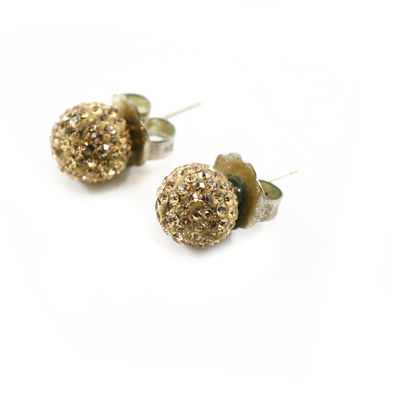 10mm Gold Stud Earrings