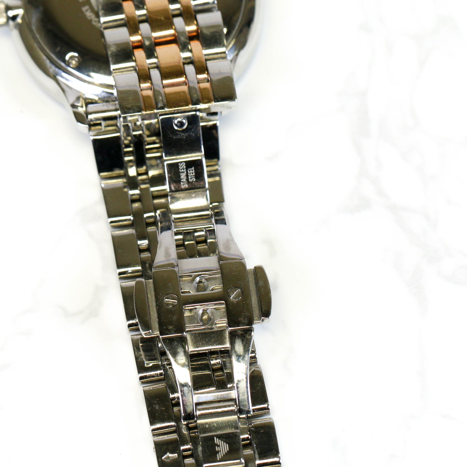Two-Tone Stainless Steel Watch