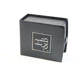 Gold & Royal Blue Stone Drop Earrings