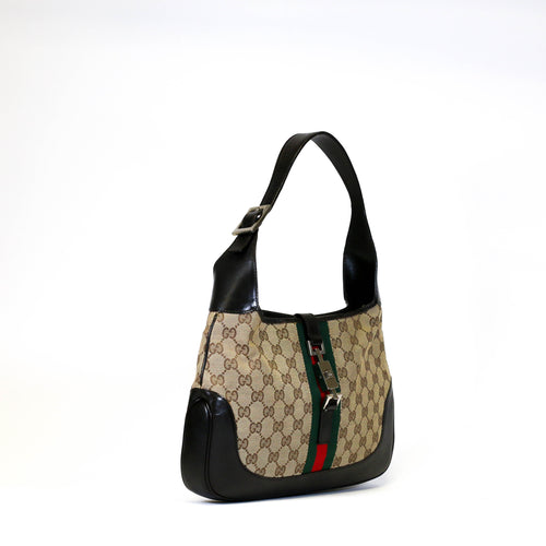 Monogram Web Jackie O Hobo