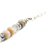 Soft Nude Statement Necklace