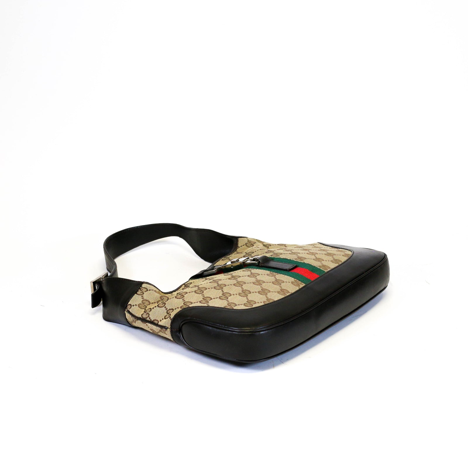 Monogram Web Jackie O Hobo