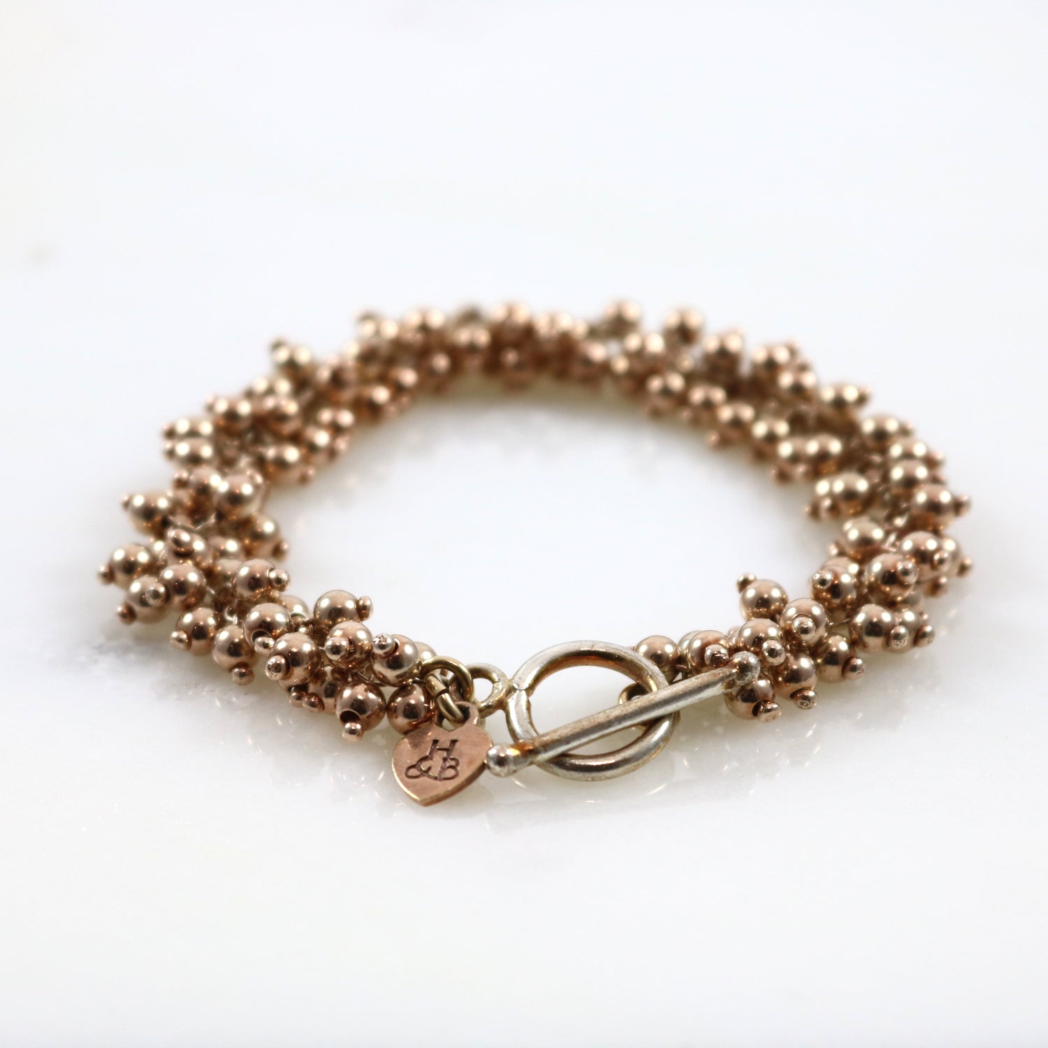 Rose Gold Ball Beads Bracelet