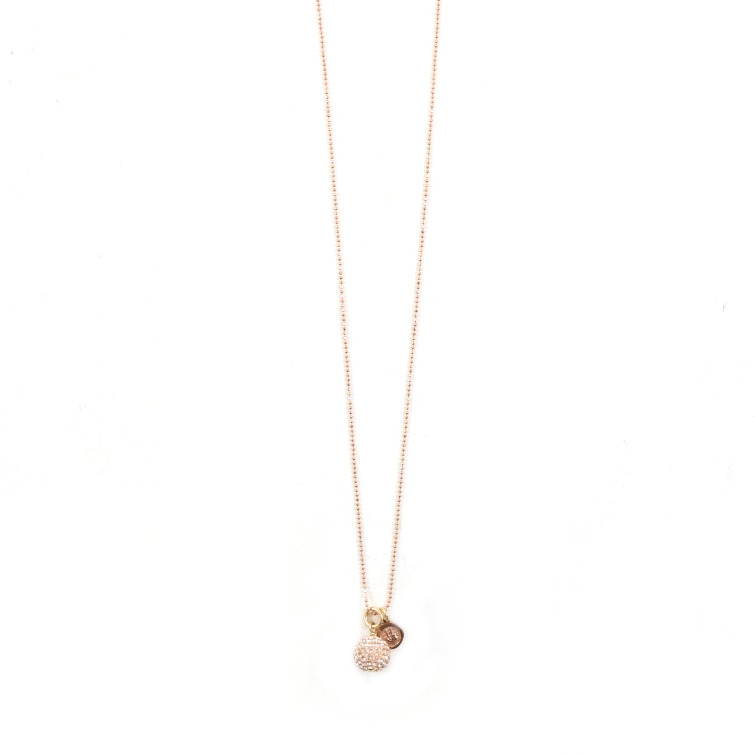 Rose Gold H&B Earrings & Necklace Set