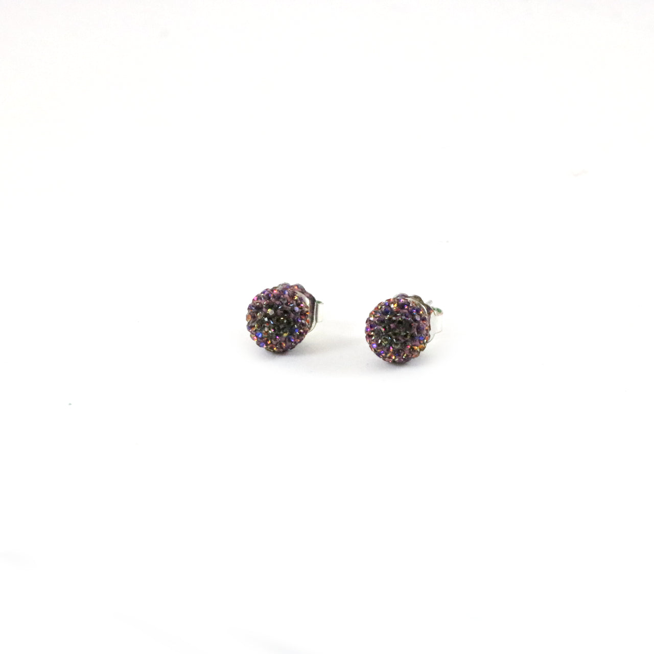 Electric Sunset Sparkle Ball Earrings