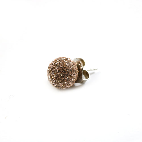 12mm Rose Gold Stud Earrings