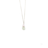 White and Pink Stone Necklace