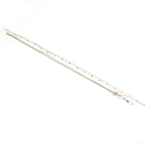 Silver Crystal Dangle Necklace
