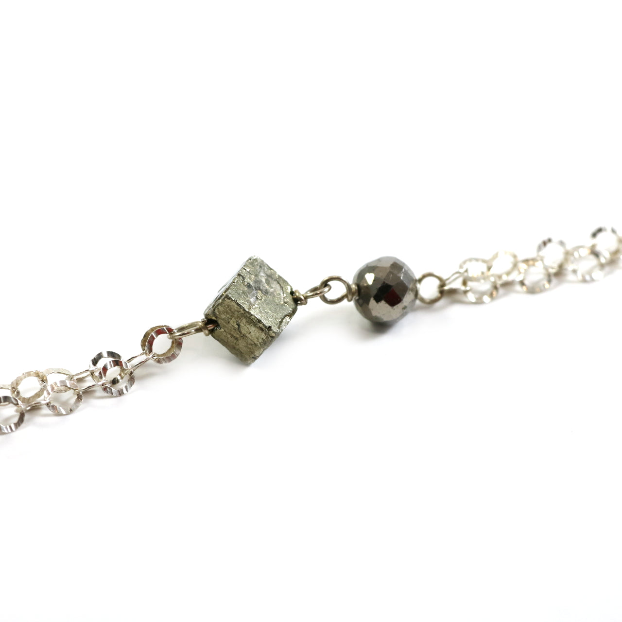 Long Silver Necklace