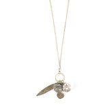 Silver Cluster Necklace