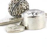 Silver Cluster Necklace