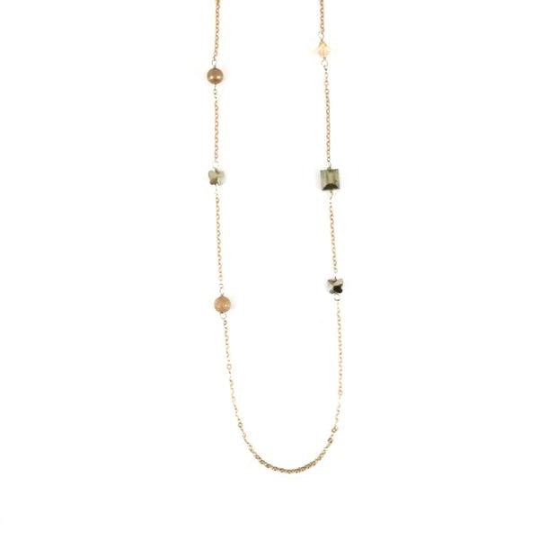 Lariat Rose Gold Necklace