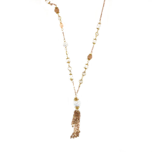 Lariat Rose Gold Necklace
