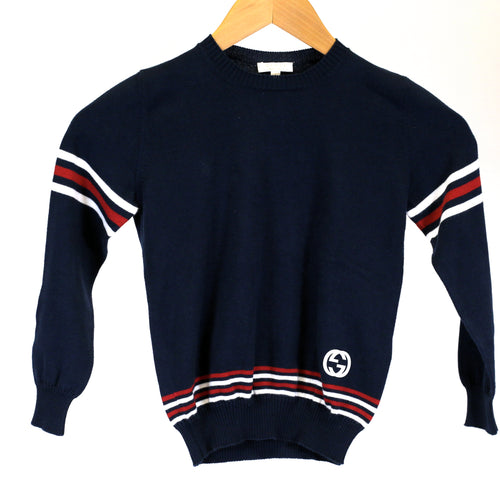 Kids GG Interlocking Sweater