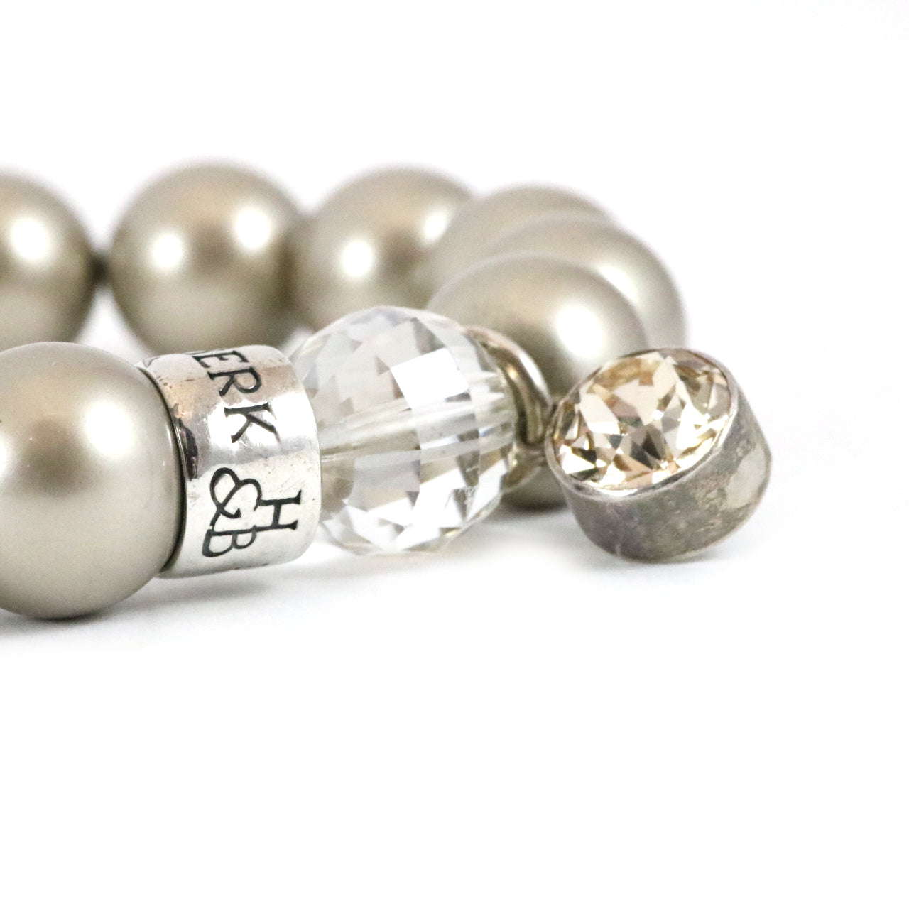 Pearl Necklace & Bracelet Set