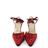 Embroidered Pumps
